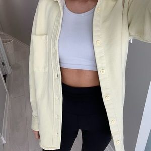 TNA button up fleece